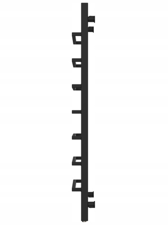 Grzejnik łazienkowy KAFU 94/53 czarny mat 361w