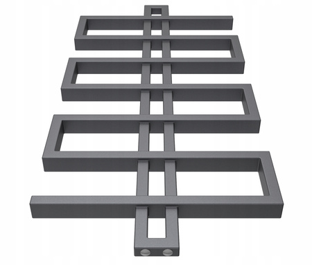 GRZEJNIK ŁAZIENKOWY ALF 100/60 ANTRACYT 525W