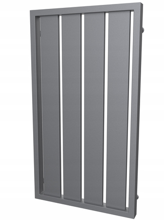 Grzejnik pokojowy dekoracyjny 100/56 antracyt