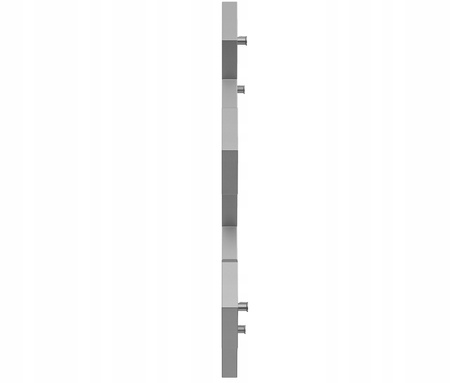 GRZEJNIK ŁAZIENKOWY BEE 122/72 SREBRNY 455W
