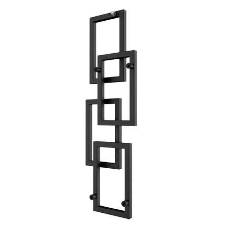 GRZEJNIK DEKORACYJNY kAT 1110x360 CZARNY MAT 360W
