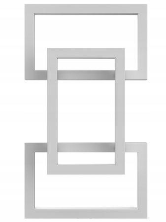 Grzejnik dekoracyjny EMIN 73/39 biały struktura