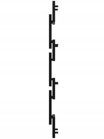 Grzejnik dekoracyjny EMIN 171/39 czarny mat