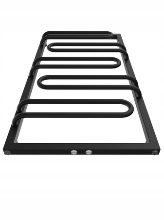 Grzejnik łazienkowy RATUS 156/53 czarny struktura