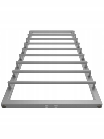 Grzejnik łazienkowy KAFU 140/53 srebrny 510w