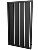 Grzejnik pokojowy dekoracyjny 100/56 czarny połysk