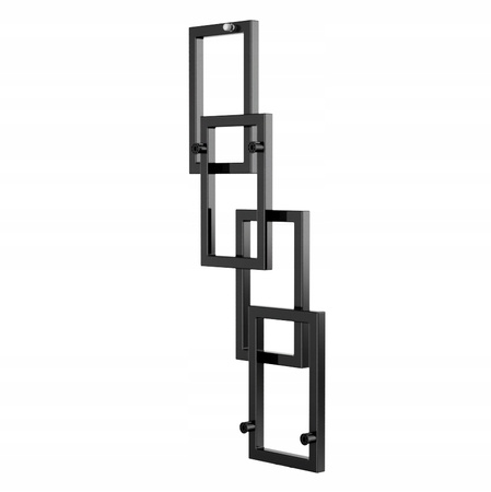 GRZEJNIK DEKORACYJNY kAT 1110x510 CZARNY POŁ 363W