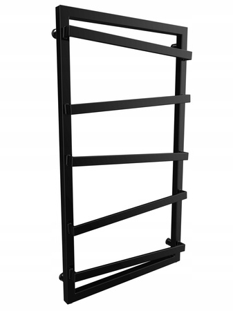 Grzejnik łazienkowy WIZA 160/53 czarny połysk