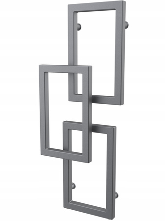 Grzejnik łazienkowy rAT 87/36 antracyt struktura