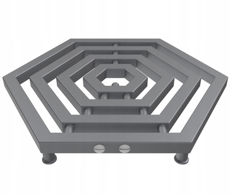 Grzejnik łazienkowy OLIW 51/59 antracyt 305w