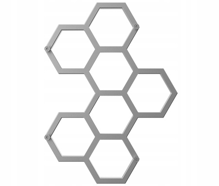 GRZEJNIK ŁAZIENKOWY BEE 98/72 SREBRNY 361W