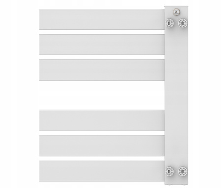 Grzejnik łazienkowy SHINO 60/40 biały struktura