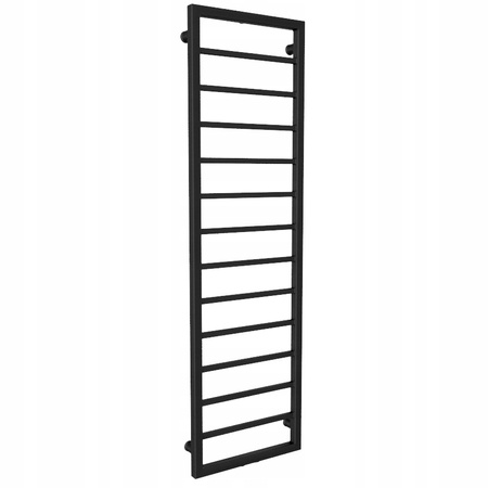 GRZEJNIK ŁAZIENKOWY DELA 1400x350 CZARNY MAT 362W