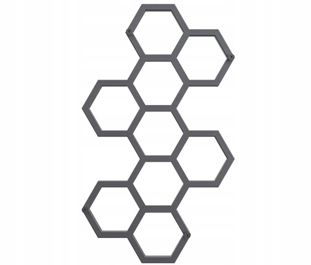 GRZEJNIK ŁAZIENKOWY BEE 122/72 ANTRACYT 455W