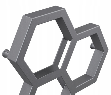 GRZEJNIK ŁAZIENKOWY BEE 98/72 ANTRACYT 361W