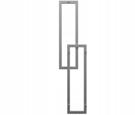 GRZEJNIK ŁAZIENKOWY ELZA 123/30 SREBRNY 274W