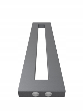 Grzejnik dekoracyjny ETIO 70/15 antracyt struktura