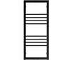 Grzejnik łazienkowy SPAL 70/30 czarny połysk 181w