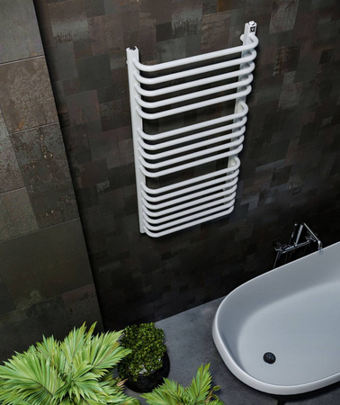 GRZEJNIK ŁAZIENKOWY REINA BIAŁY POŁYSK