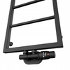 GRZEJNIK ŁAZIENKOWY KARL 1200x350 CZARNY MAT 250W