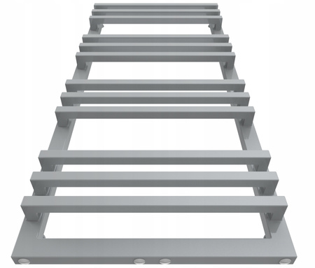 Grzejnik łazienkowy 140/54 IMON satyna 888w