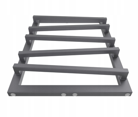 Grzejnik łazienkowy NEMO 70/54 antracyt struktura