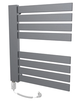 Grzejnik elektryczny łazienkowy 60/40 antracyt str