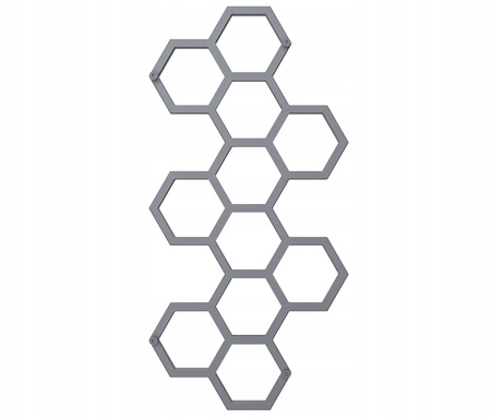 GRZEJNIK ŁAZIENKOWY BEE 145/72 ANTRACYT 549W