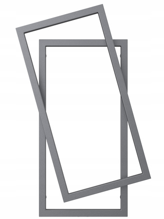 Grzejnik dekoracyjny TRUE 95/60 antracyt struktura