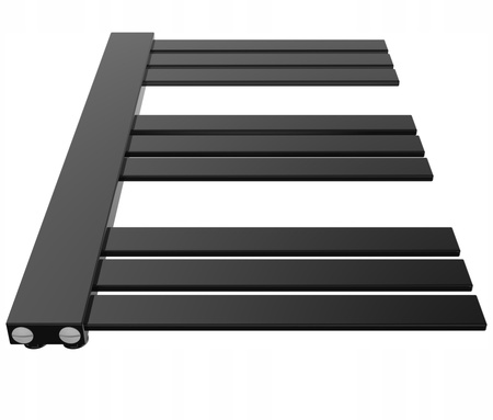 Grzejnik łazienkowy AKO 80/50 czarny połysk