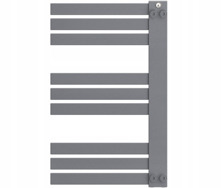 Grzejnik łazienkowy AKO 80/40 antracyt struktura