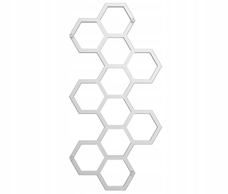 GRZEJNIK ŁAZIENKOWY BEE 145/72 SREBRNY 549W