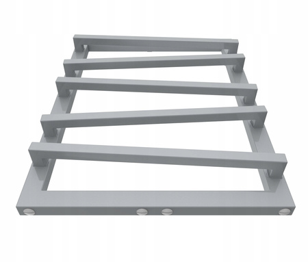 Grzejnik łazienkowy NEMO 70/54 satyna