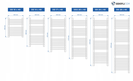 GRZEJNIK DEKORACYJNY REINA 1170x440 SREBRNY