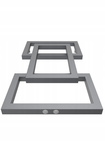 Grzejnik dekoracyjny EMIN 73/39 antracyt struktura