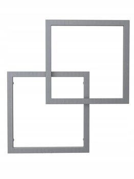 Grzejnik łazienkowy dekoracyjny 73/66 antracyt