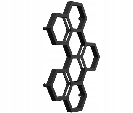 GRZEJNIK ŁAZIENKOWY BEE 98/72 CZARNY MAT 361W