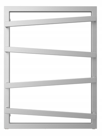 Grzejnik łazienkowy WIZA 70/53 srebrny