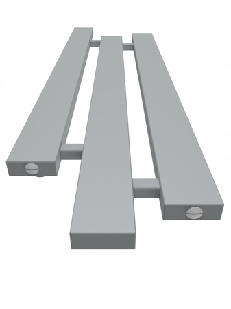 Grzejnik dekoracyjny łazienkowy 135/32 satyna