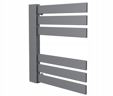 Grzejnik łazienkowy AKO 50/60 antracyt struktura