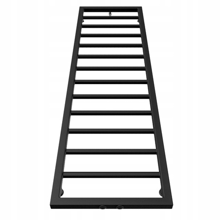 GRZEJNIK ŁAZIENKOWY DELA 1400x350 CZARNY MAT 362W