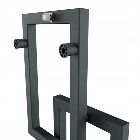 GRZEJNIK DEKORACYJNY kAT 870x420 ANTRACYT 271W