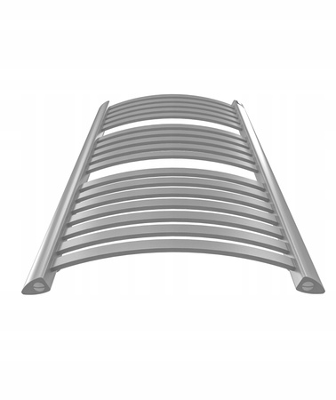 GRZEJNIK DEKORACYJNY EWA 820x675 SREBRNY