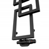GRZEJNIK DEKORACYJNY kAT 1110x360 CZARNY MAT 360W