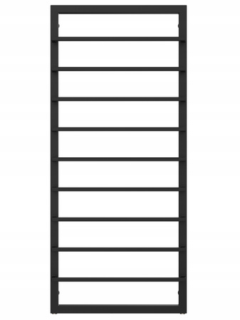 Grzejnik łazienkowy drabinka KAFU 160/53 czarny