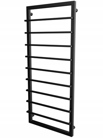 Grzejnik łazienkowy KAFU 140/53 czarny połysk 510w