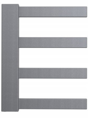 Grzejnik łazienkowy dekoracyjny 50/40 antracyt str