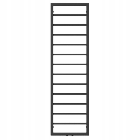 GRZEJNIK ŁAZIENKOWY DELA 1400x350 CZARNY MAT 362W