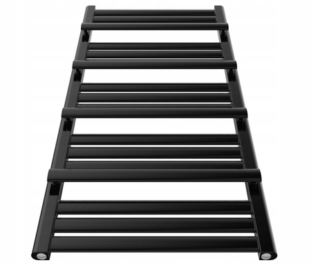 Grzejnik łazienkowy FIWE 120/64 CZARNY POŁYSK 907w