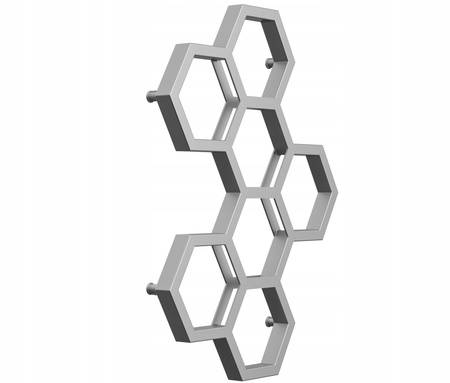 GRZEJNIK ŁAZIENKOWY BEE 98/72 SREBRNY 361W